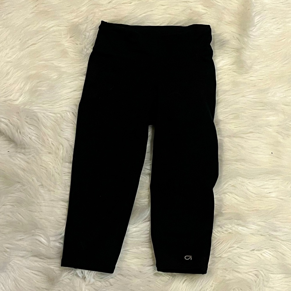 Gap Kids cropped leggings; girls small